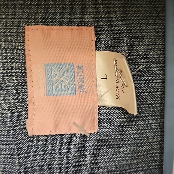 BX BoomX Denim Coveralls with Fur Trim and 1996 wing patches. Jumpsuit Overalls. - Picture 3 of 13